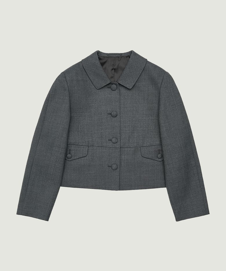 MERCY SINGLE JACKET (CHARCOAL)