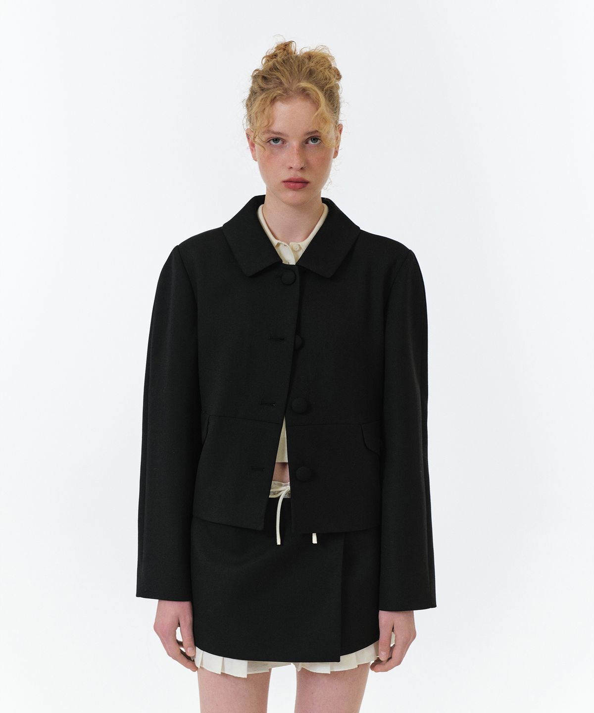그로브(GROVE) MERCY SINGLE JACKET (BLACK)