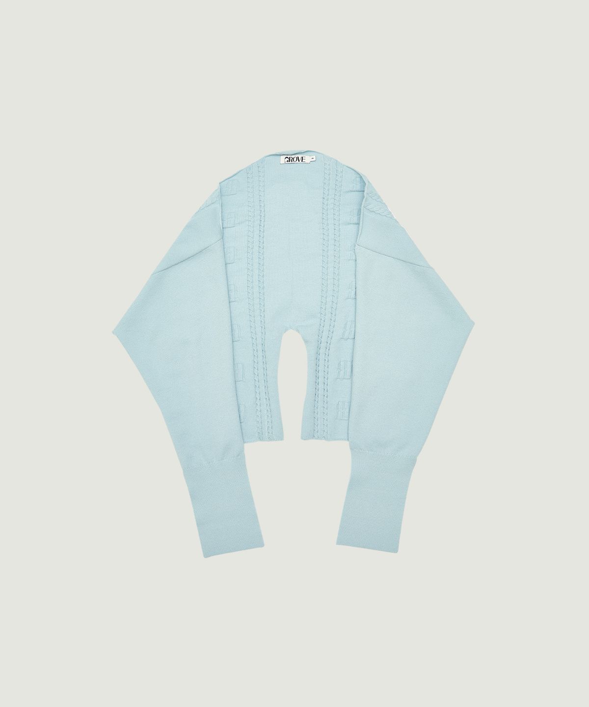 그로브(GROVE) HAVEN SHAWL MUFFLER (LIGHT BLUE)