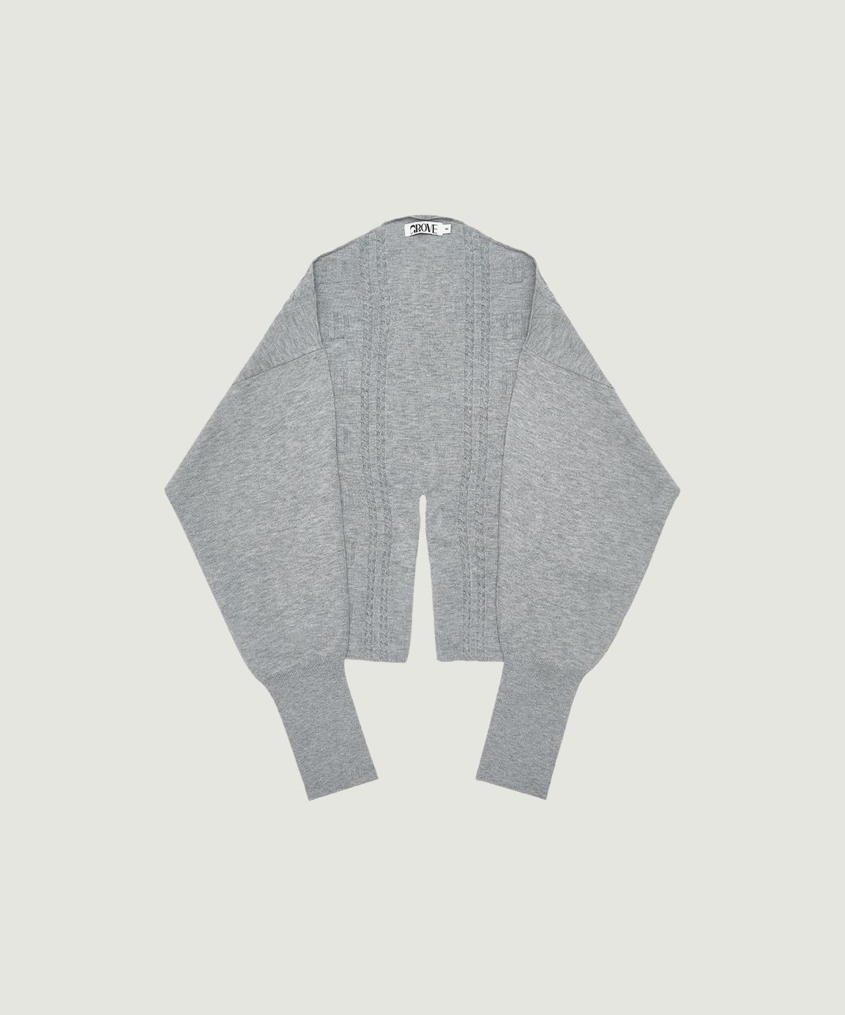 그로브(GROVE) HAVEN SHAWL MUFFLER (GREY)