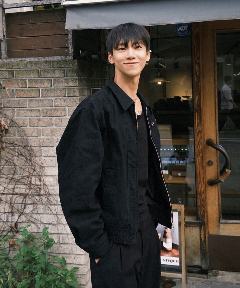 [데일리룸X알리스] 페이디드 그레인 코튼 블루종 자켓 [빈티지블랙]