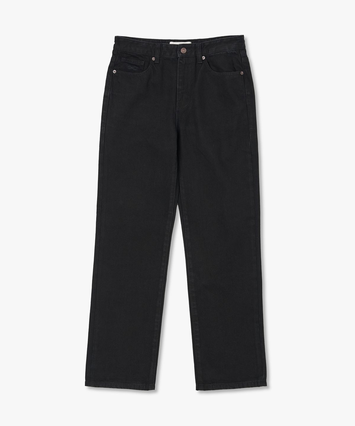 플랙(PLAC) ESSENTIAL M55 STRAIGHT BLACK ONE WASHED