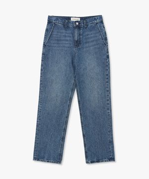 테이퍼드 진 B62 미드 블루