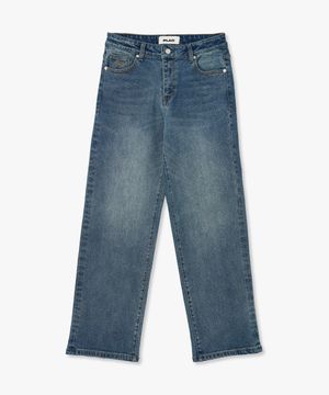 와이드 엘라스틱 진 M54 빈티지 블루