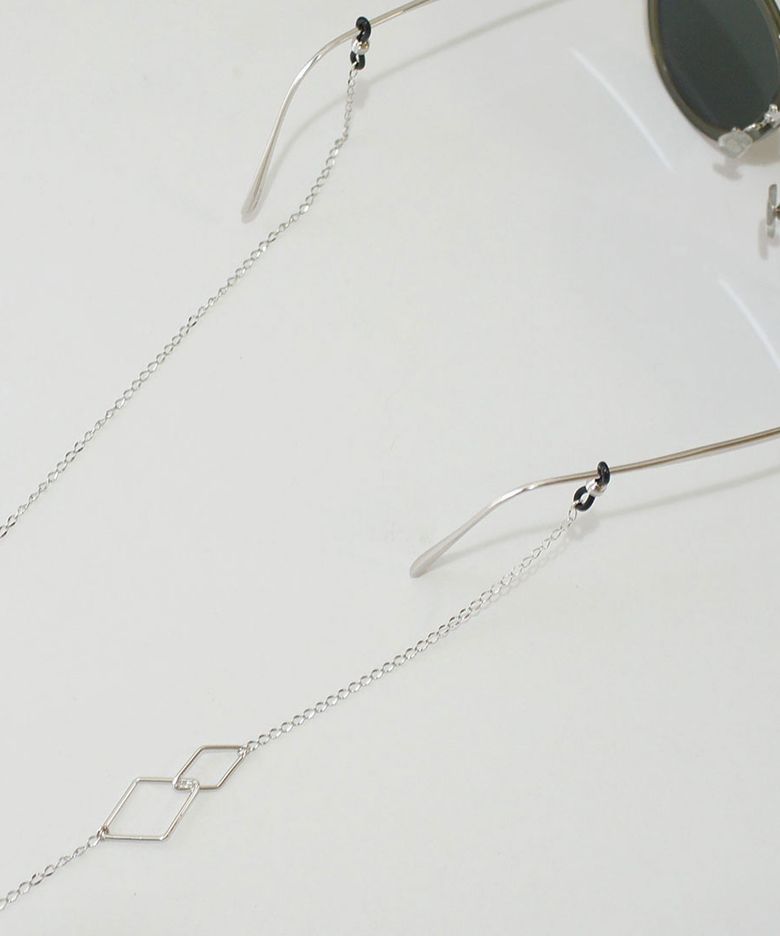 Link shape glasses chain