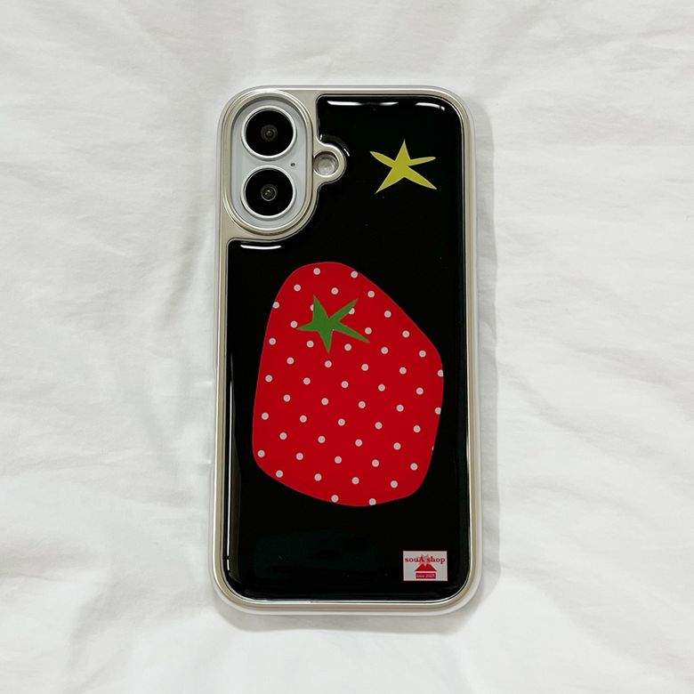 tomato case (black) 실버 에폭시케이스 [글로시/맥세이프]