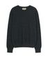 Essential Wool Comfort Crewneck Knit (Charcoal)