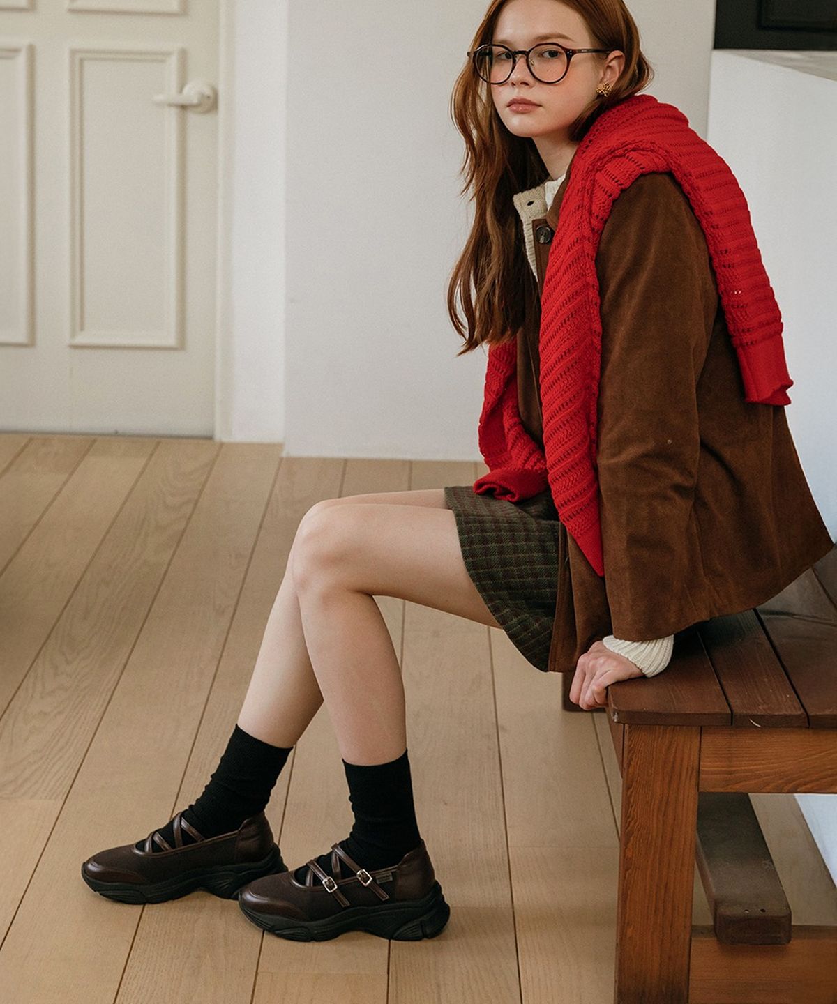 마크모크(MAC MOC) Rover 로버 더블 버클 청키 스니커즈_3color 5cm