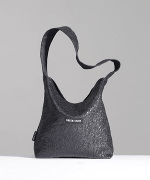 심풀 쇼퍼백 62 스킨 텍스쳐 - black