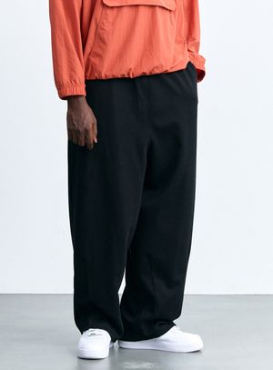 벌룬핏 스웨트 팬츠 AM9090 BK