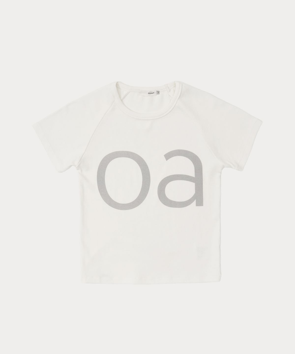 오우앗(OUAT) 오에이 래글런 티셔츠  (WHITE)