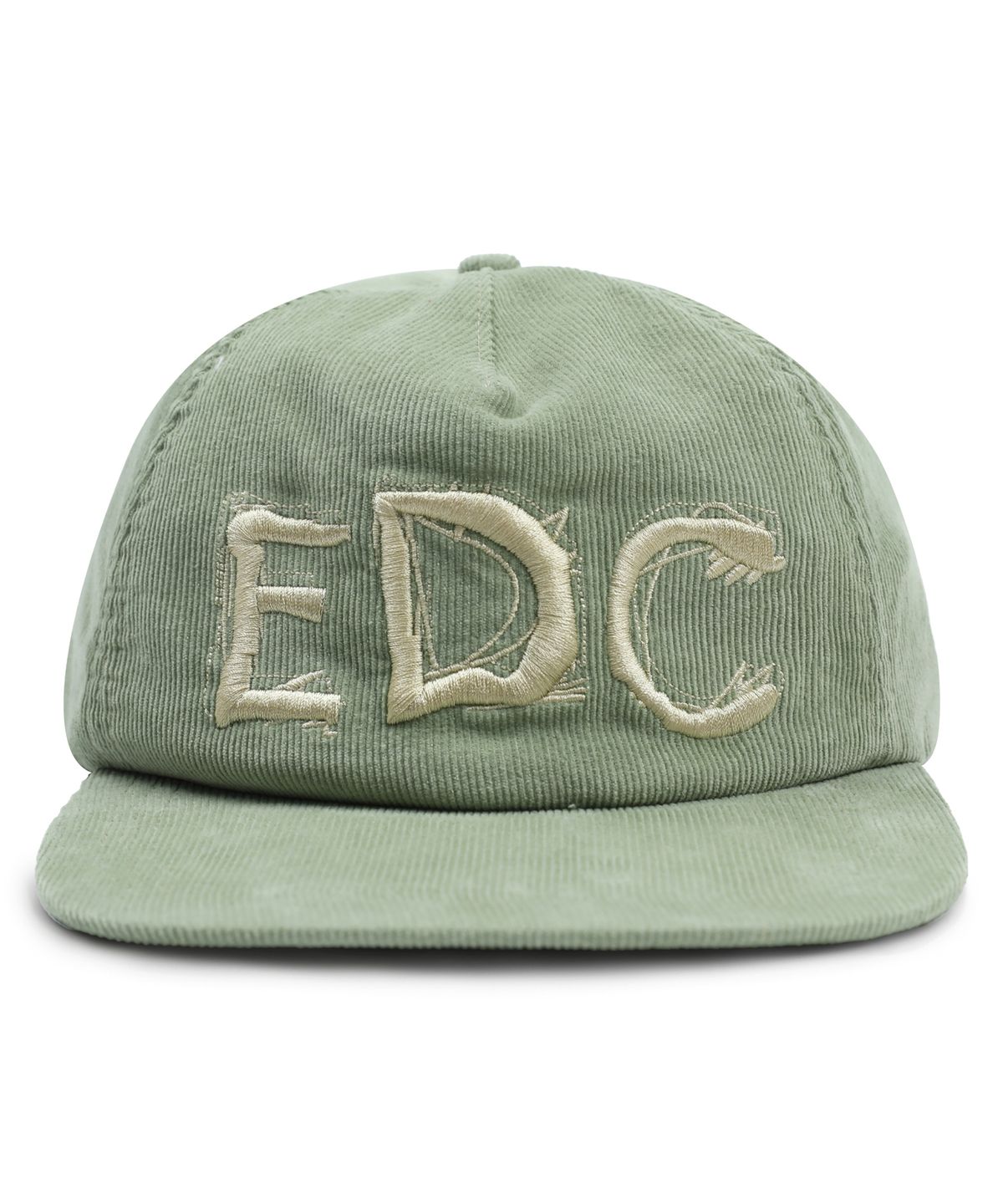 엑스톤즈(XTONZ) XTA091 EDC 5패널 코듀로이 볼캡 (LIGHT GREEN)