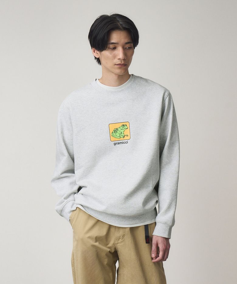 TOAD 스웨트 맨투맨 Heather Ash