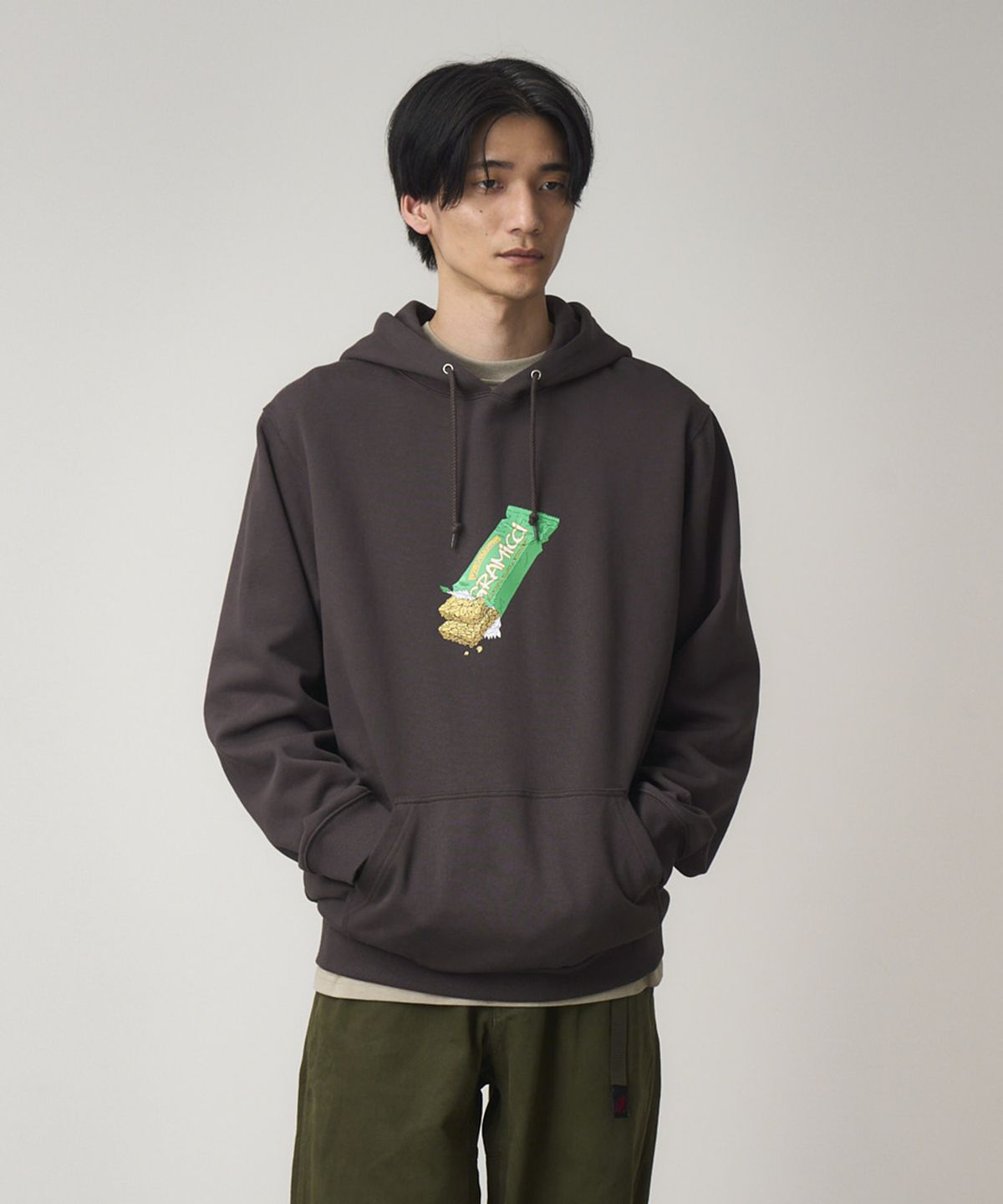 그라미치(GRAMICCI) GRANOLA 후드티 Deep Brown