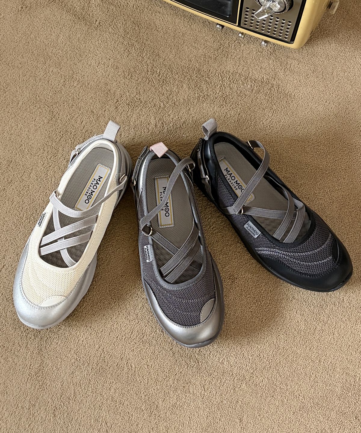 마크모크(MAC MOC) Nova 노바 발레코어 앤 고프코어 스니커즈_3color 3cm