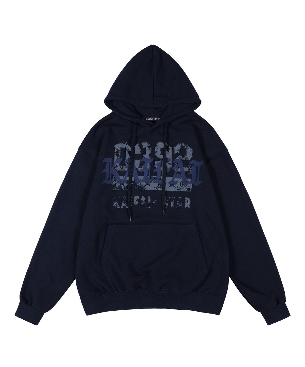 카이파이(KAIFAI) 빈티지 로고 후드 (네이비) K25ZB174