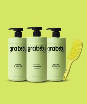 헤어리프팅 샴푸 엑스트라 스트롱 475mlx3 + 브러쉬