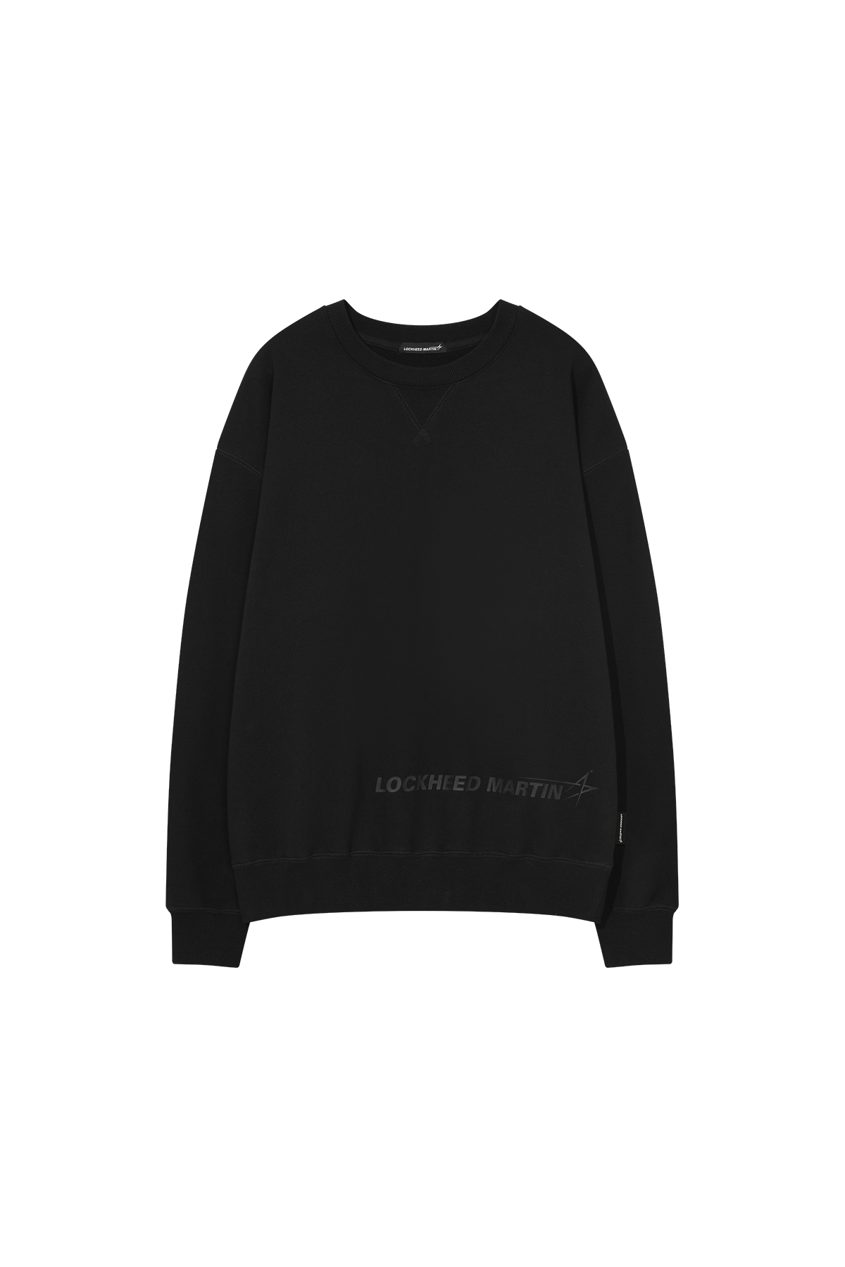 록히드마틴(LOCKHEED MARTIN) LM LOGO POINT SWEATSHIRTS (BLACK)