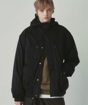 LIGHT WEIGHT HOODI JUMPER (BLACK)