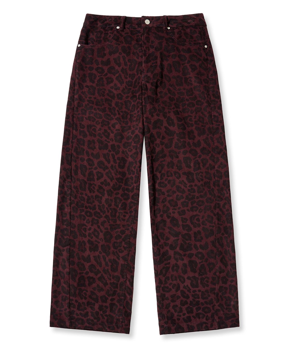 브라운브레스(BROWNBREATH) W PSYCHEDELIC B BAGGY PANTS - BURGUNDY