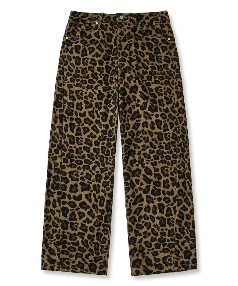 W PSYCHEDELIC B BAGGY PANTS - BEIGE