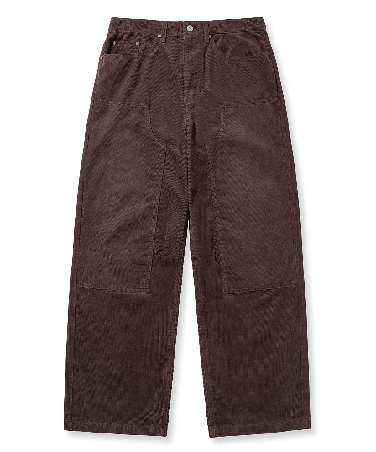 브라운브레스(BROWNBREATH) DOUBLE KNEE CORDUROY PANTS - BROWN