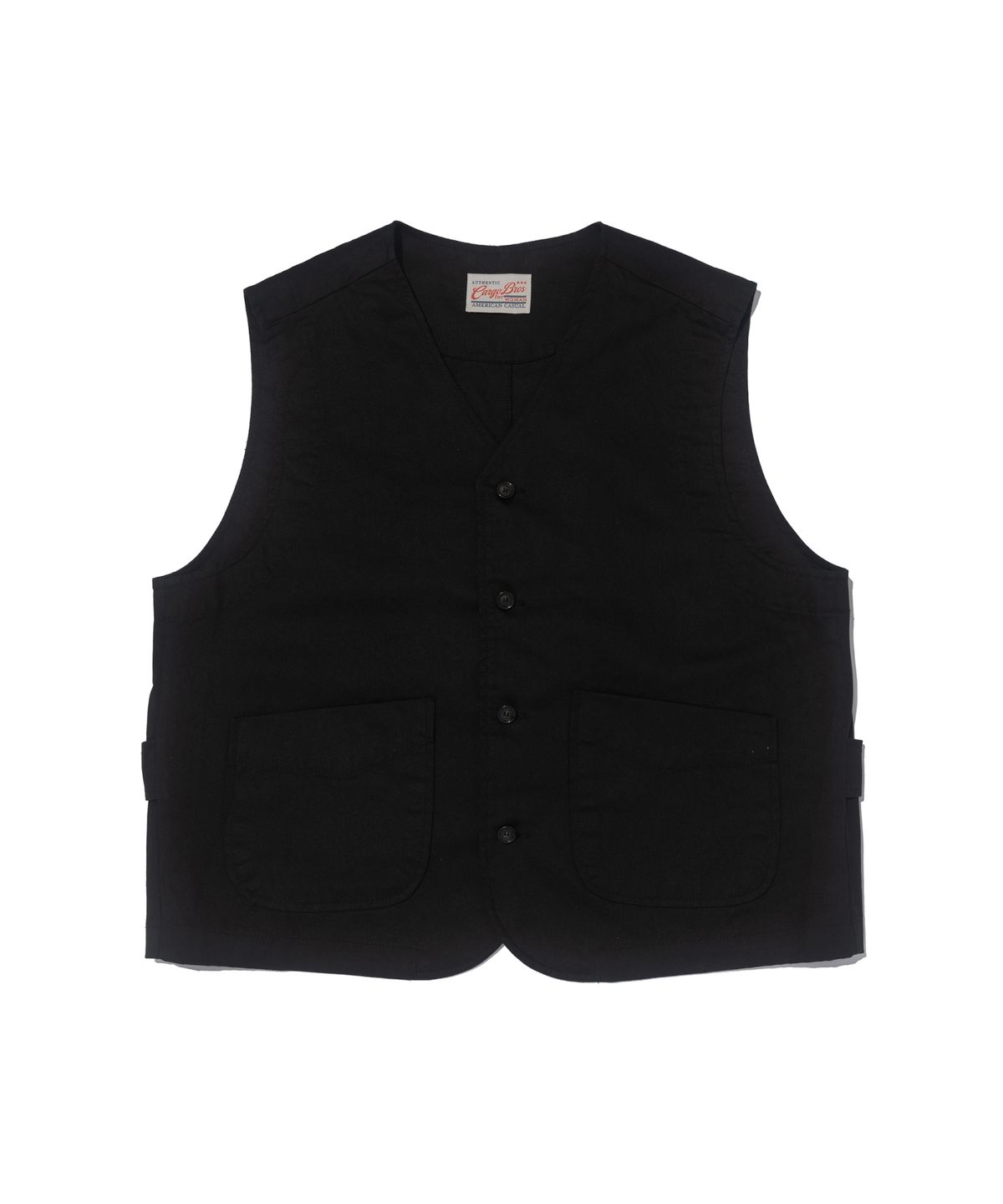 카고브로스 포 우먼(CARGOBROS FOR WOMAN) 아메카지 유틸리티 코튼 베스트 (블랙)