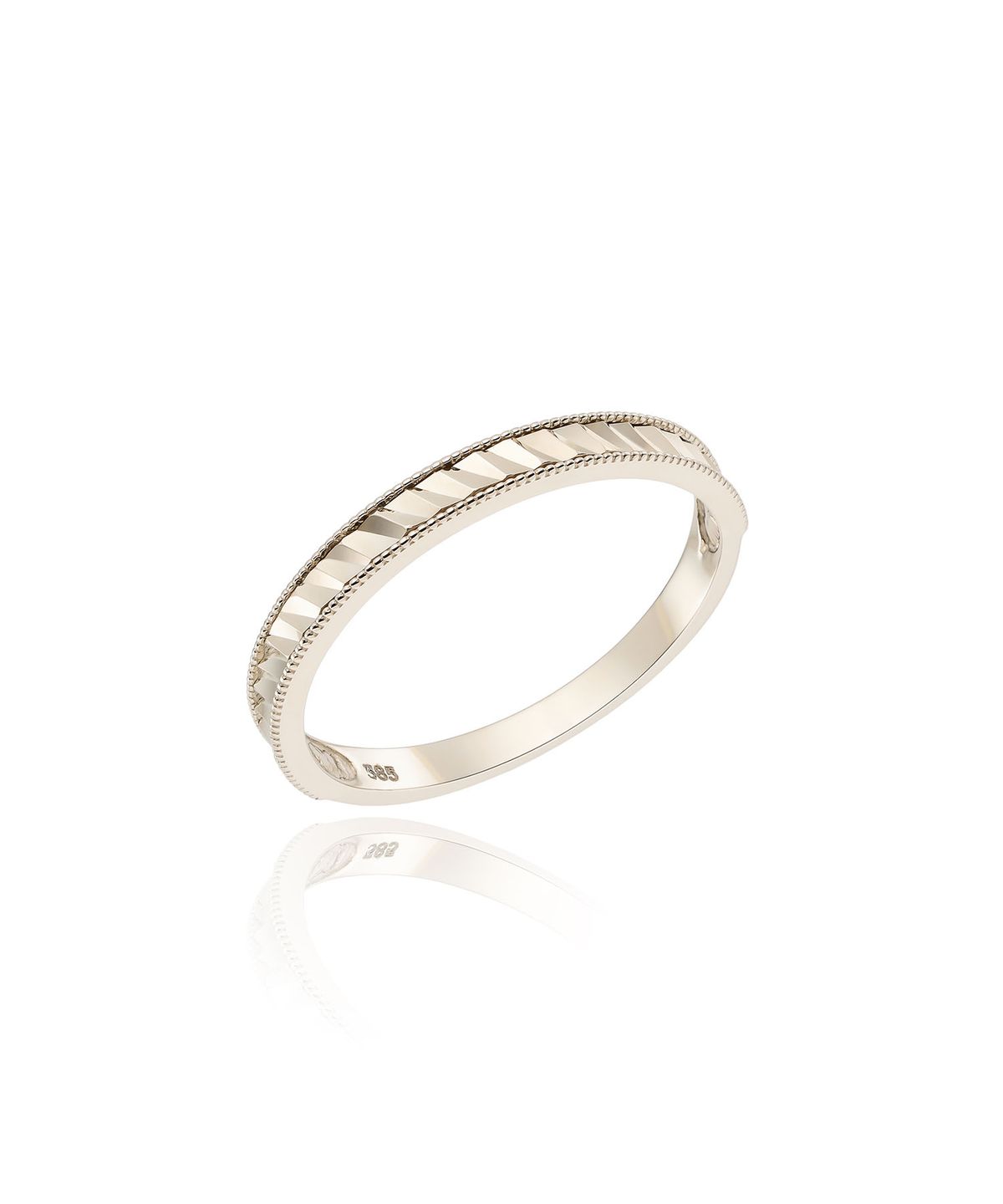로이드(LLOYD) 로렛 슬래시 14K 골드 남성 커플링 LRM25007G