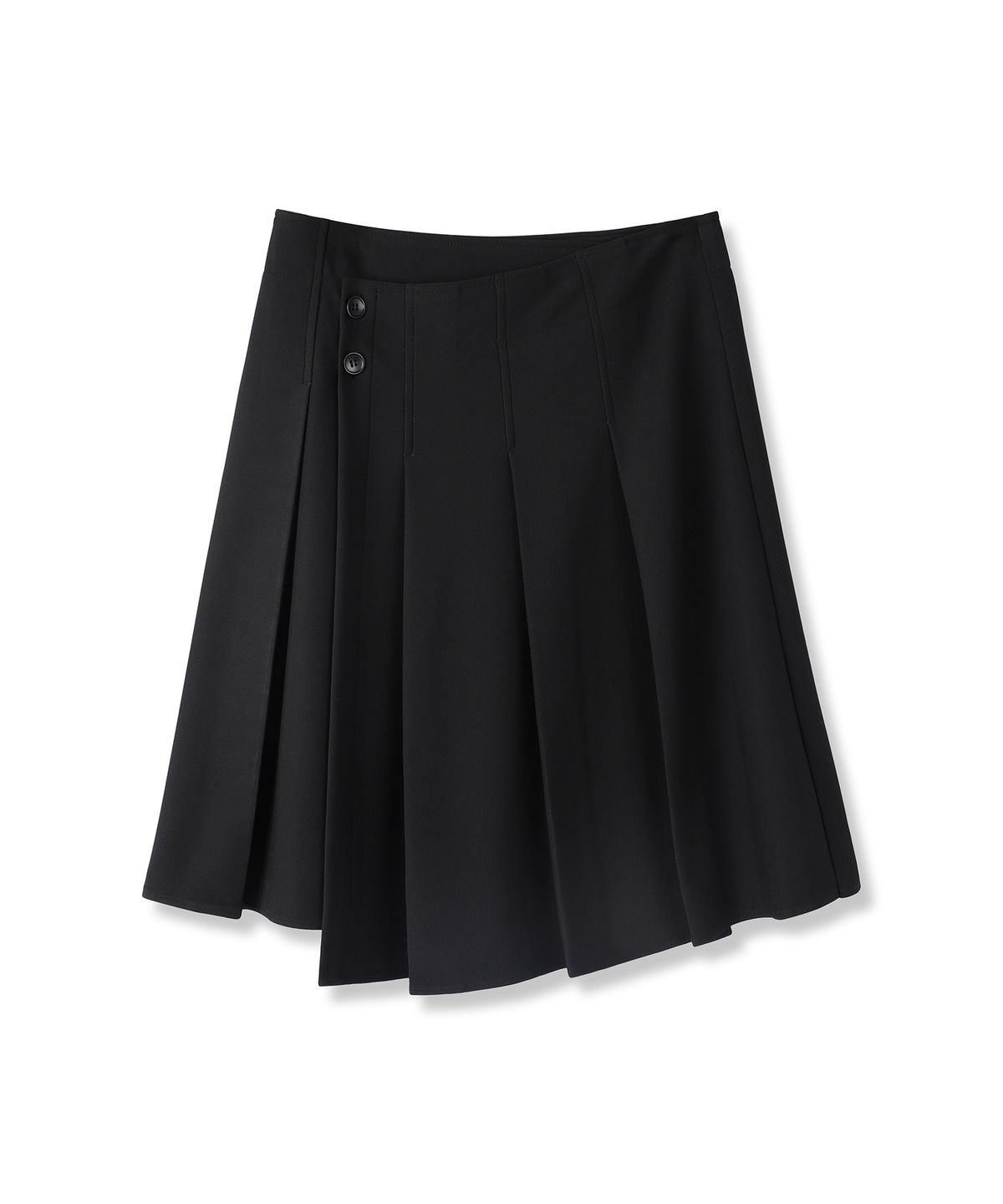 어반드레스(AVANDRESS) Accord Pleats Skirt BLACK