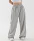 릴렉스드 와이드 롱 스웨트 팬츠 (멜란지)