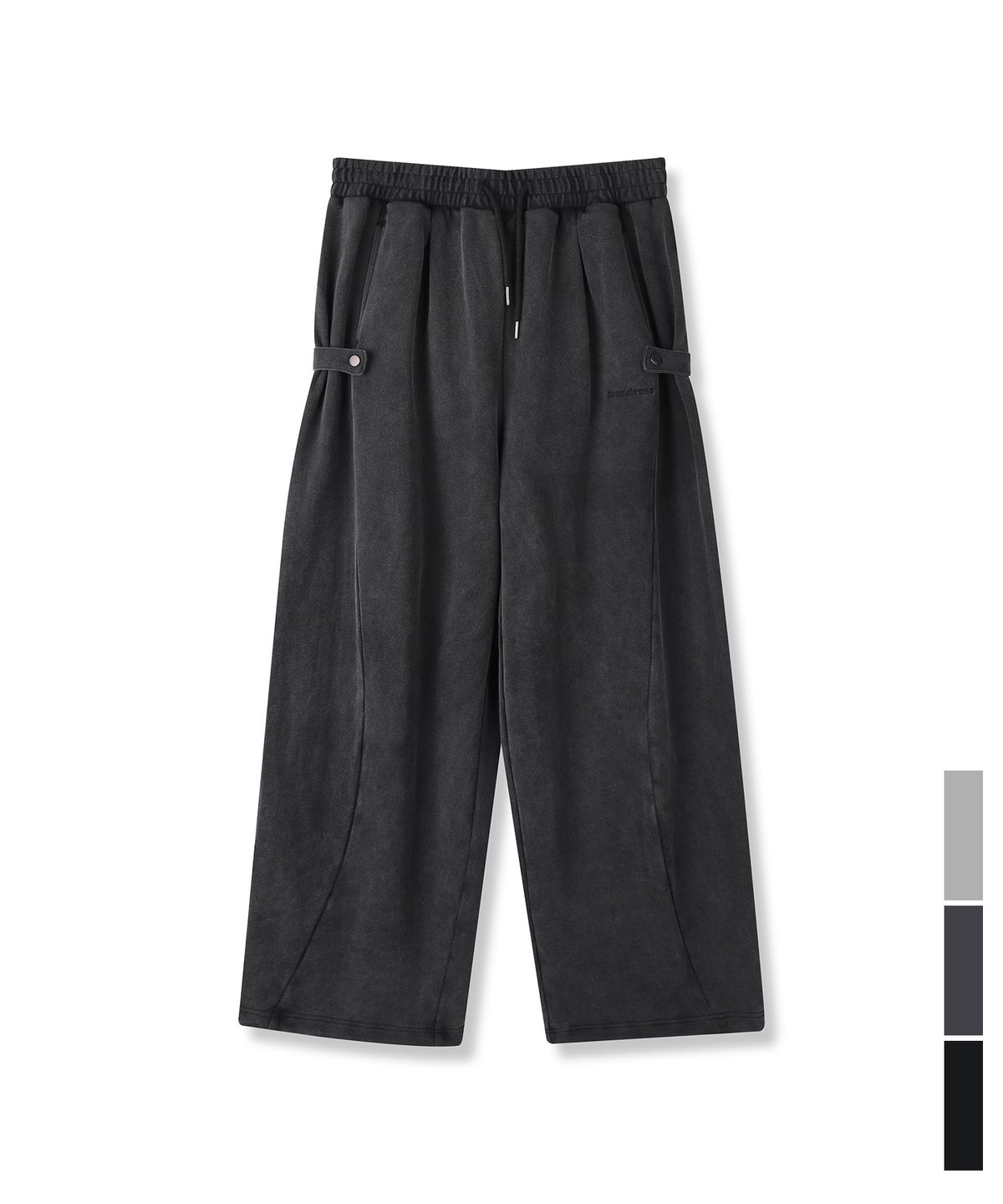 어반드레스(AVANDRESS) Snap Fit Relax Pants_3Colors