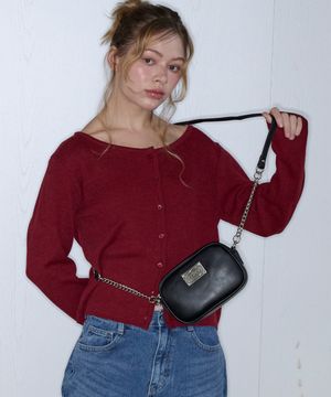 미니스퀘어 크로스백