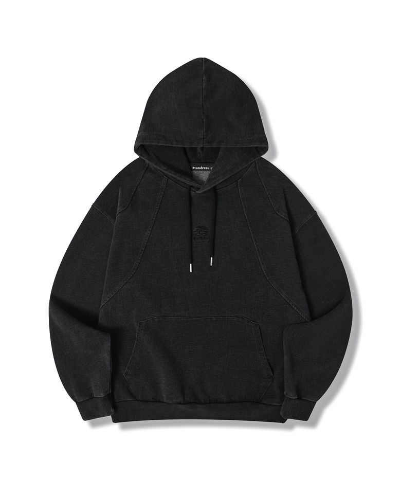 Sunground Hoody PIGMENT WASHING BLACK