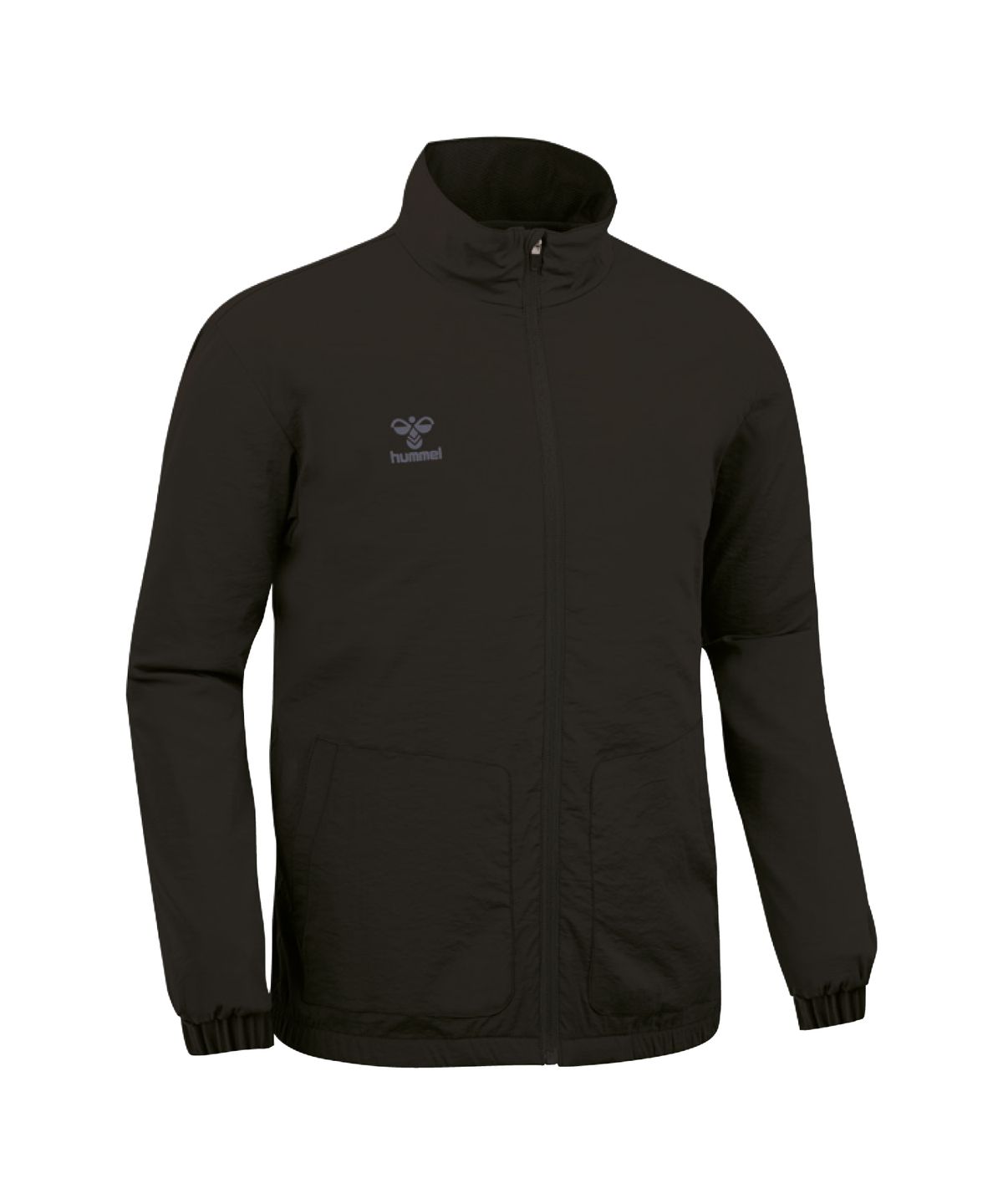 험멜(HUMMEL) 기능성 우븐땀복 자켓 - 블랙 (HM-4369)