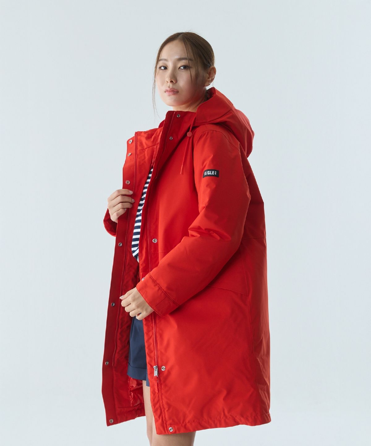 에이글(Aigle) 여성 고어텍스 파카 AIW25WOUI009PPY