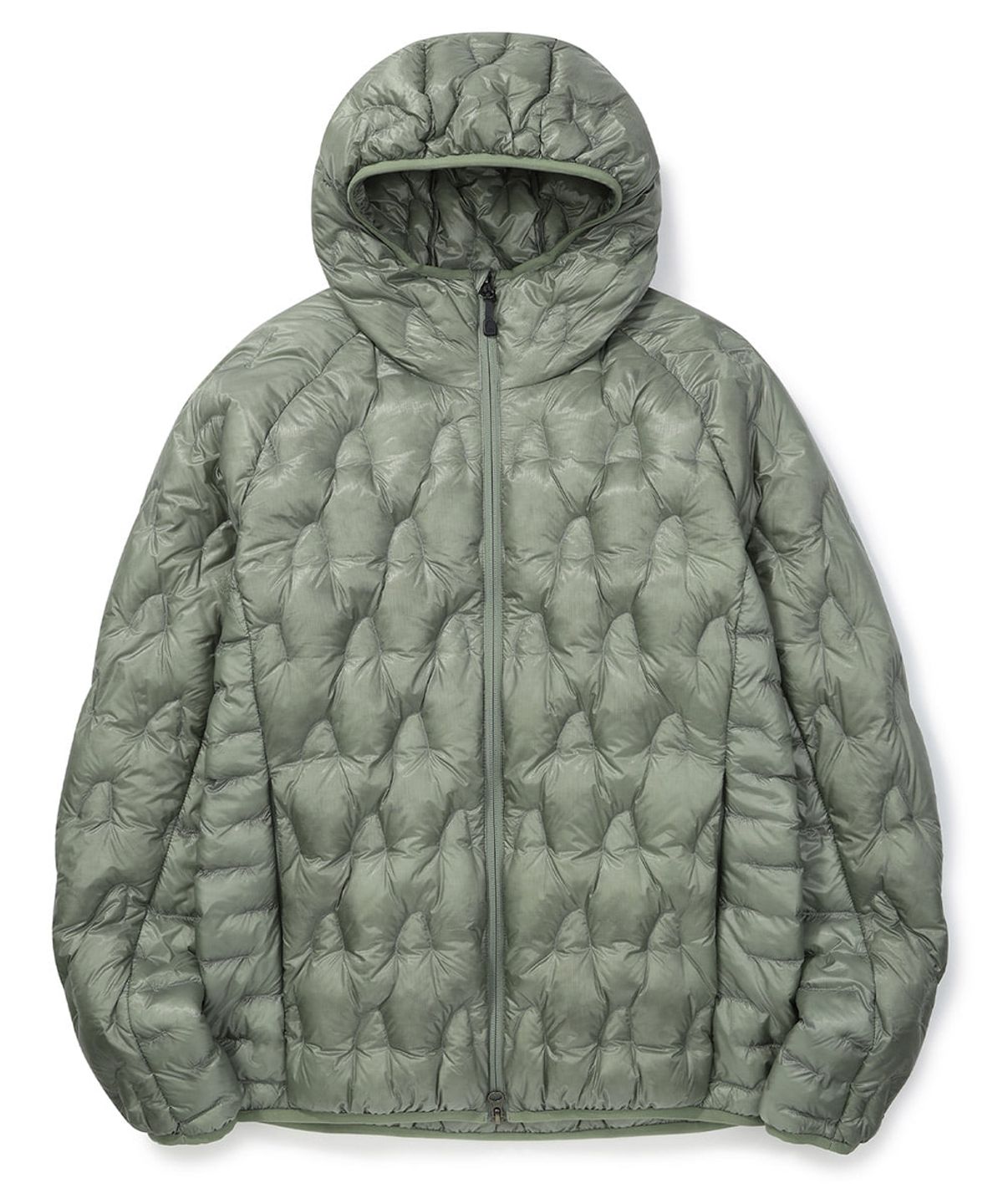 시에라디자인(SIERRA DESIGNS) 하프돔(HALFDOME) 경량 구스다운 후드자켓 KHAKI