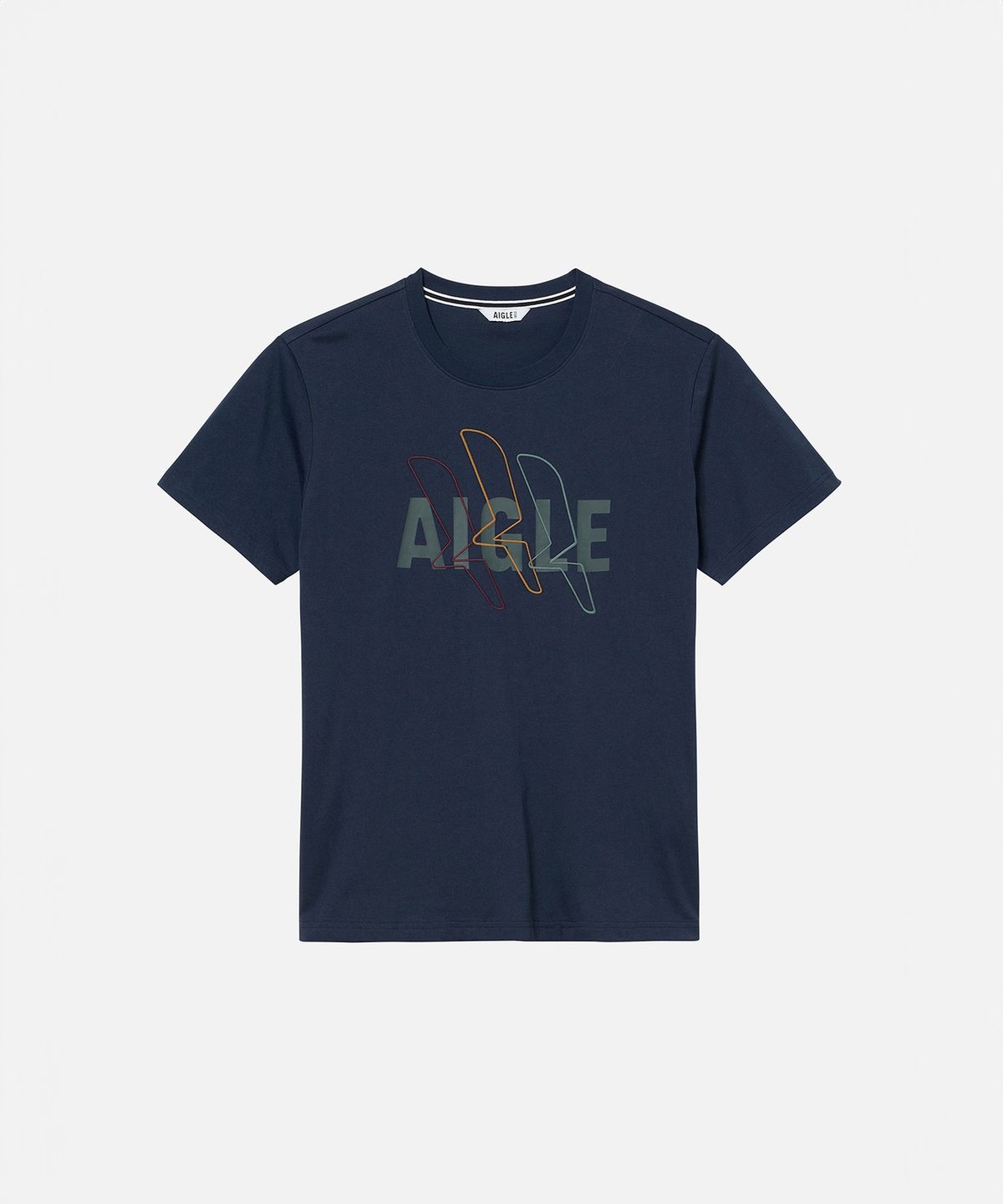 에이글(Aigle) 남성 DFT 숏 슬리브 져지 티셔츠 AAW25MTSH007EMP