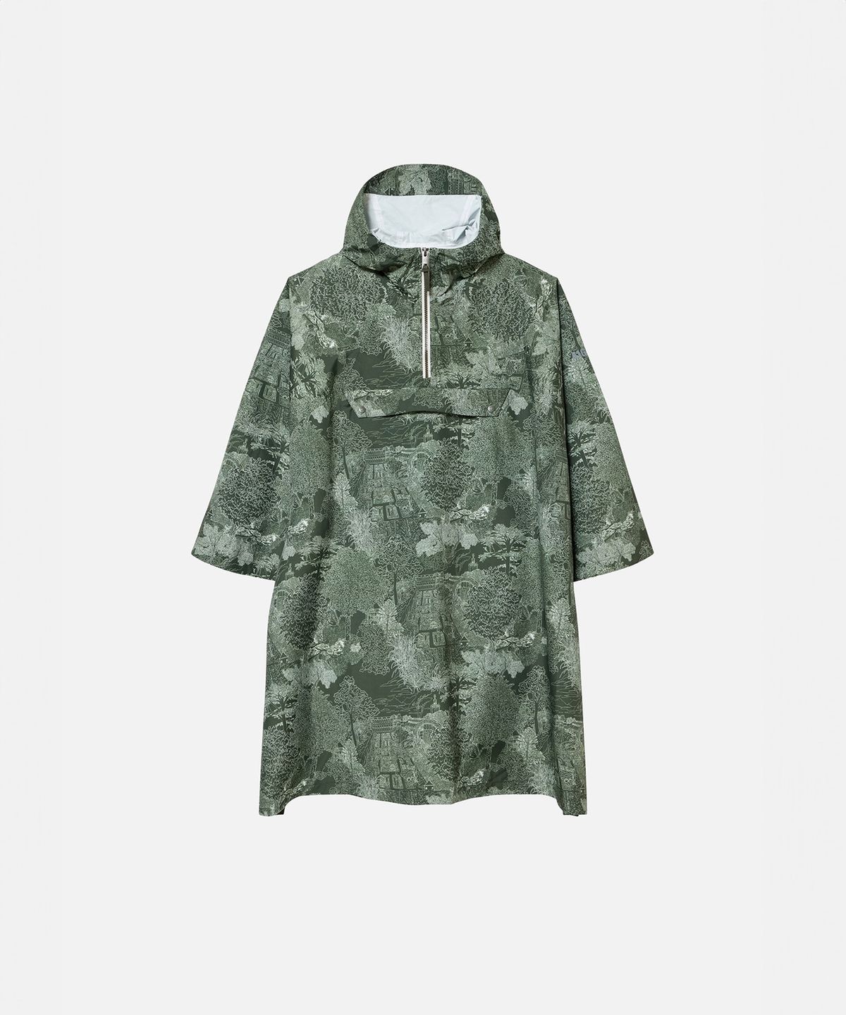 에이글(Aigle) Aigle x MNHN RAINPACK 100: UNISEX 워터프루프 패커블 판초 AIW25UOUT004APM