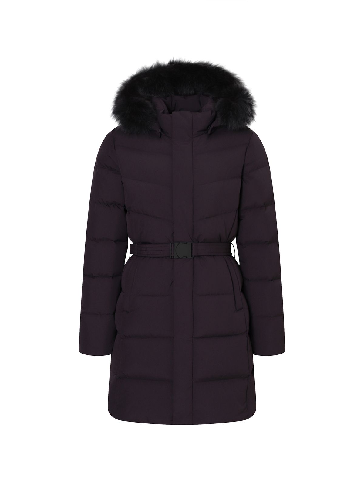 케이투(K2) BOOST_아이린(IRENE) FUR 다운 W_DARK BLACK PLUM
