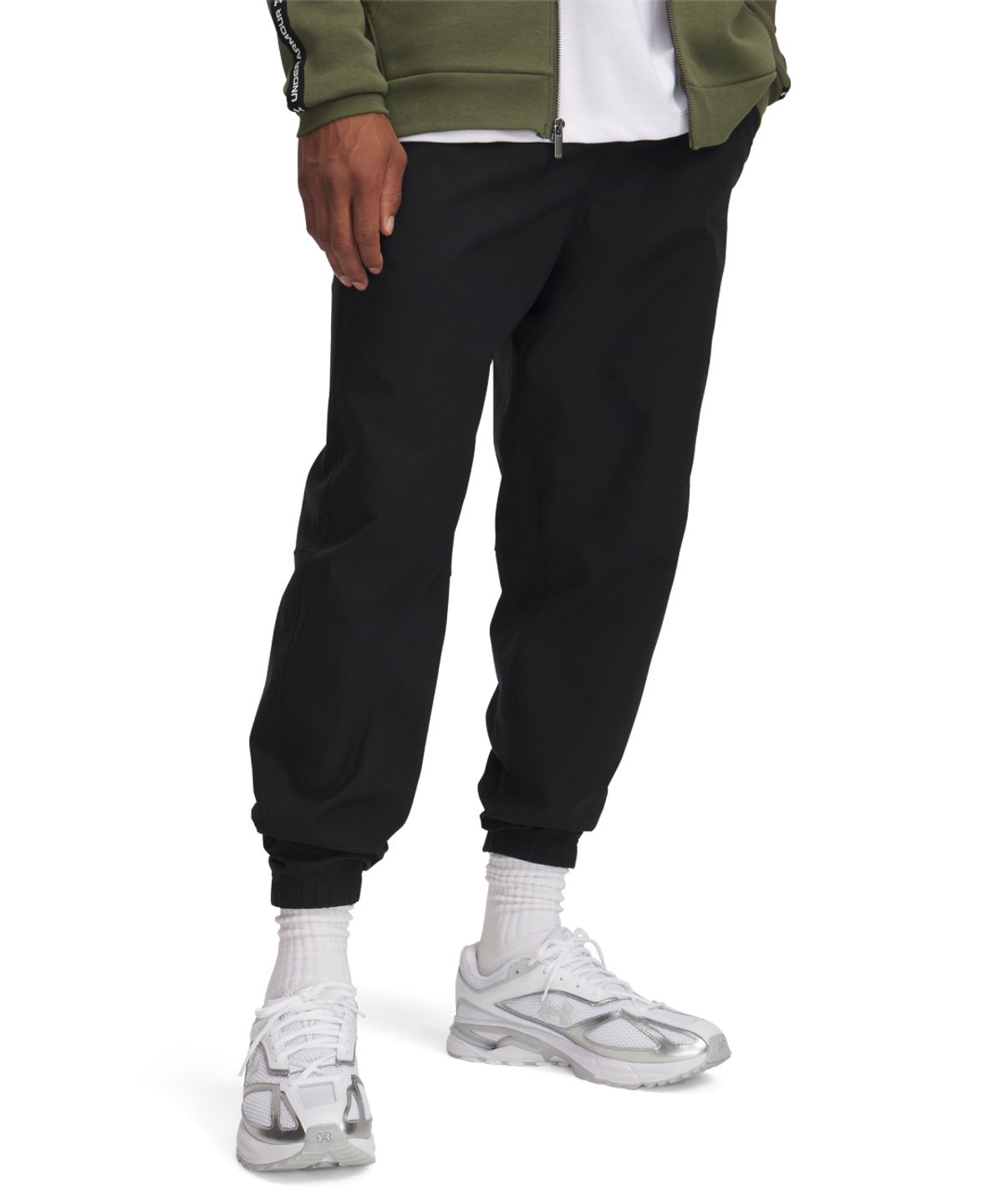 언더아머(UNDERARMOUR) 아이콘 우븐 조거 팬츠 6000663-001
