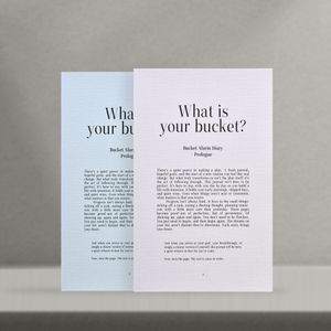 [만년형] 버킷알람다이어리 (생산성 버킷리스트 플랜)