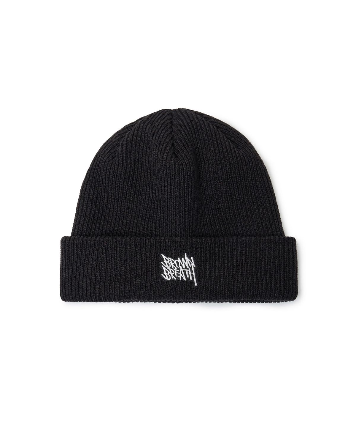 브라운브레스(BROWNBREATH) TAG BEANIE - BLACK
