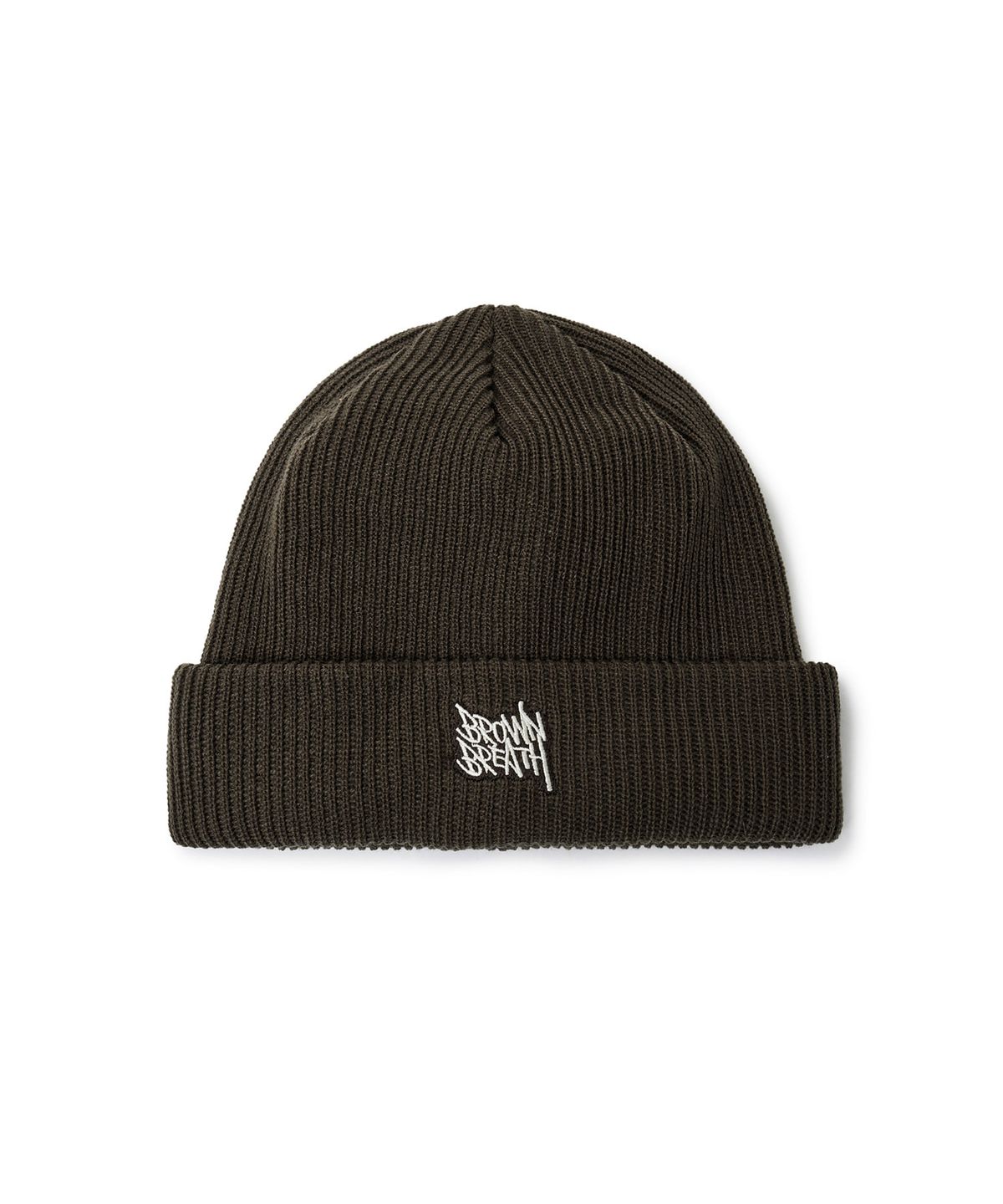 브라운브레스(BROWNBREATH) TAG BEANIE - BROWN