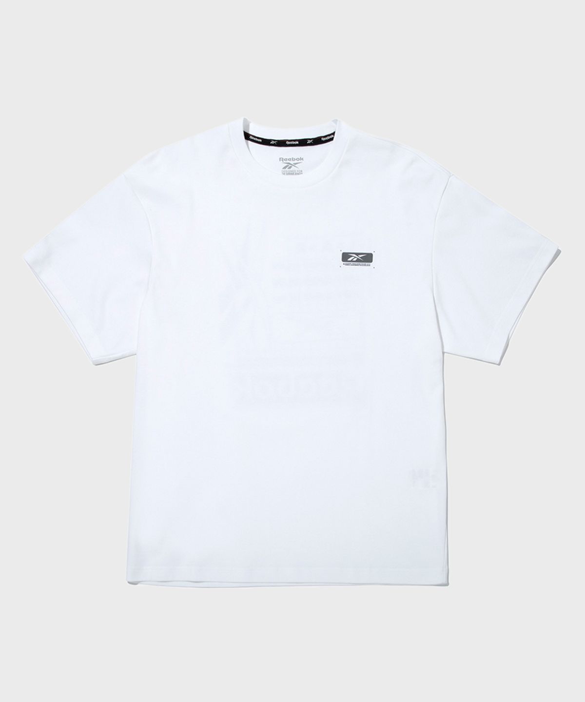 리복(REEBOK) 나노 액티브 반팔 - 화이트