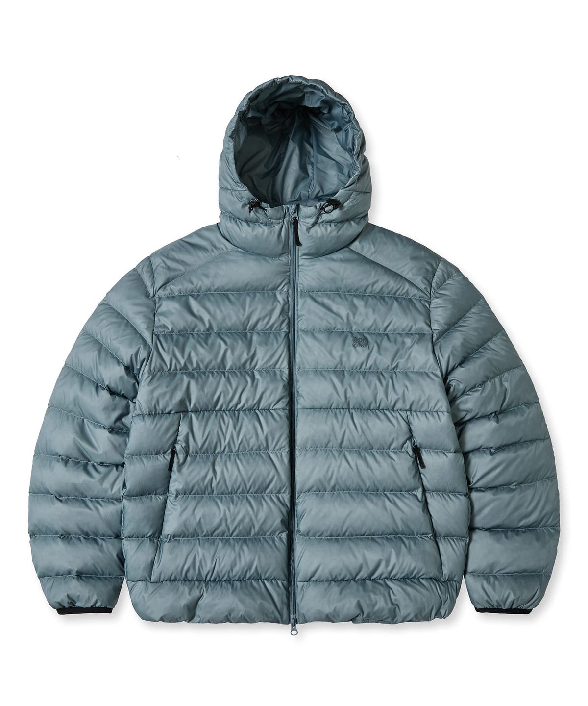 브라운브레스(BROWNBREATH) PANELED LIGHT DOWN JACKET - GREY