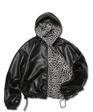 리버시블 호피집엎 아이보리