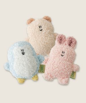 봉봉그린 퍼리프렌즈 미니 삑삑이 장난감 (3 colors)