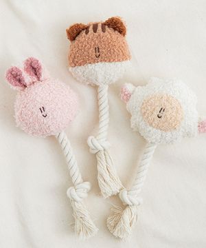 봉봉그린 퍼리프렌즈 로프 터그 장난감