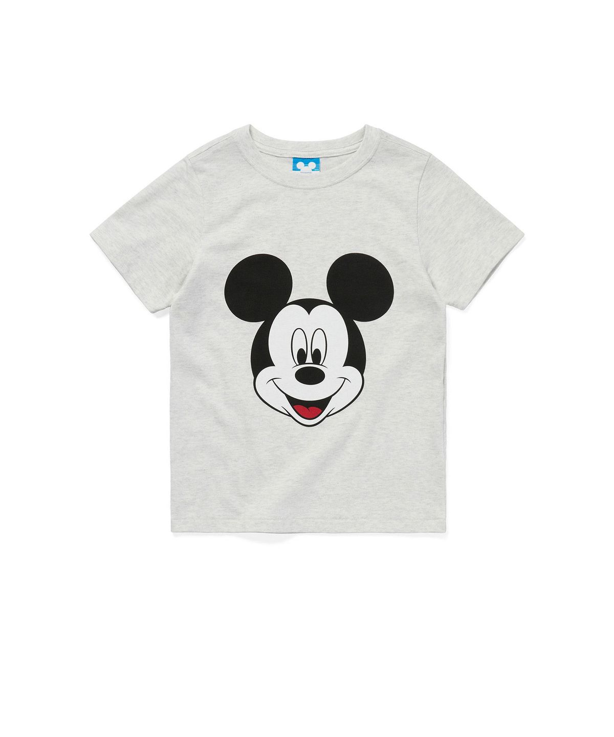 디스이즈네버댓(THISISNEVERTHAT) TNT_Mickey_Kids Tee Light Heather Grey