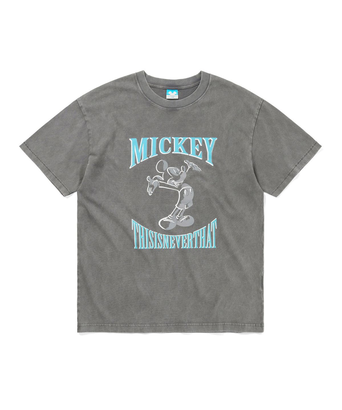 디스이즈네버댓(THISISNEVERTHAT) TNT_Mickey_Open Arms Tee Charcoal